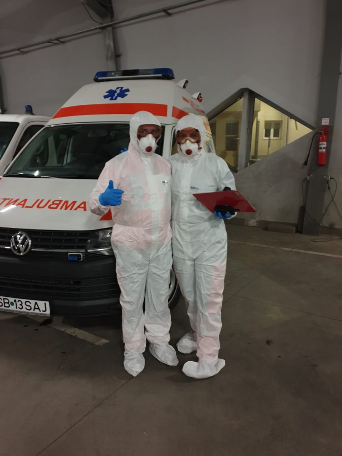 Ambulanța Sibiu a primit ajutor de la comunitate. „Facem eforturi să asigurăm toate materialele sanitare necesare”