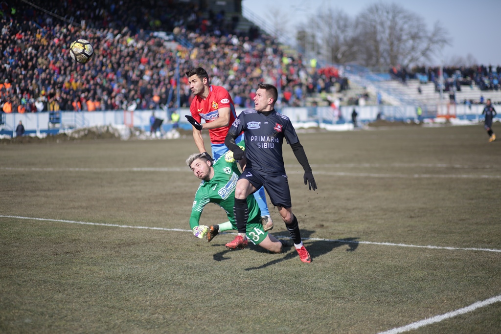 Salvarea de la retrogradare primează. FC Hermannstadt odihnește câțiva jucători în meciul de cupă cu FCSB