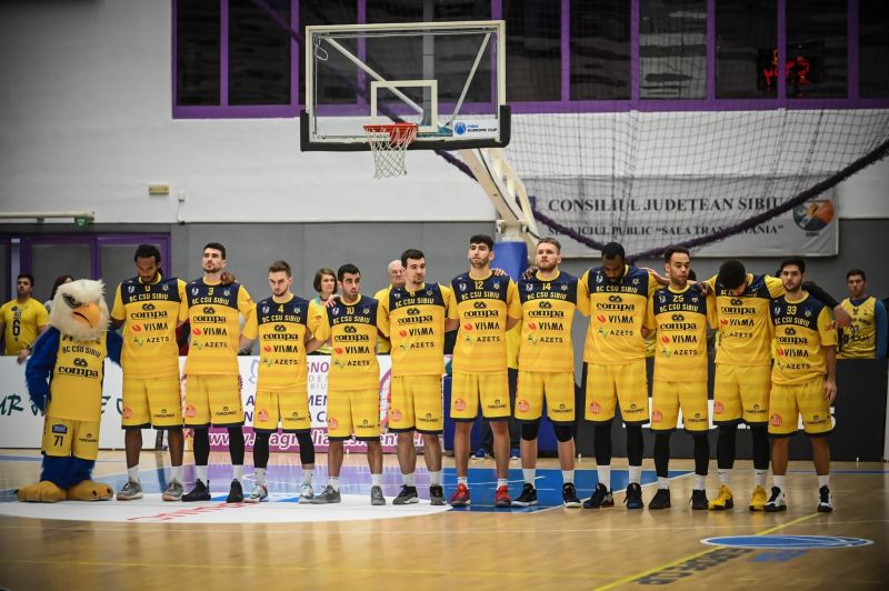 BC CSU Sibiu își donează maiourile de la FIBA. Sibienii aleg pe cine vor ajuta