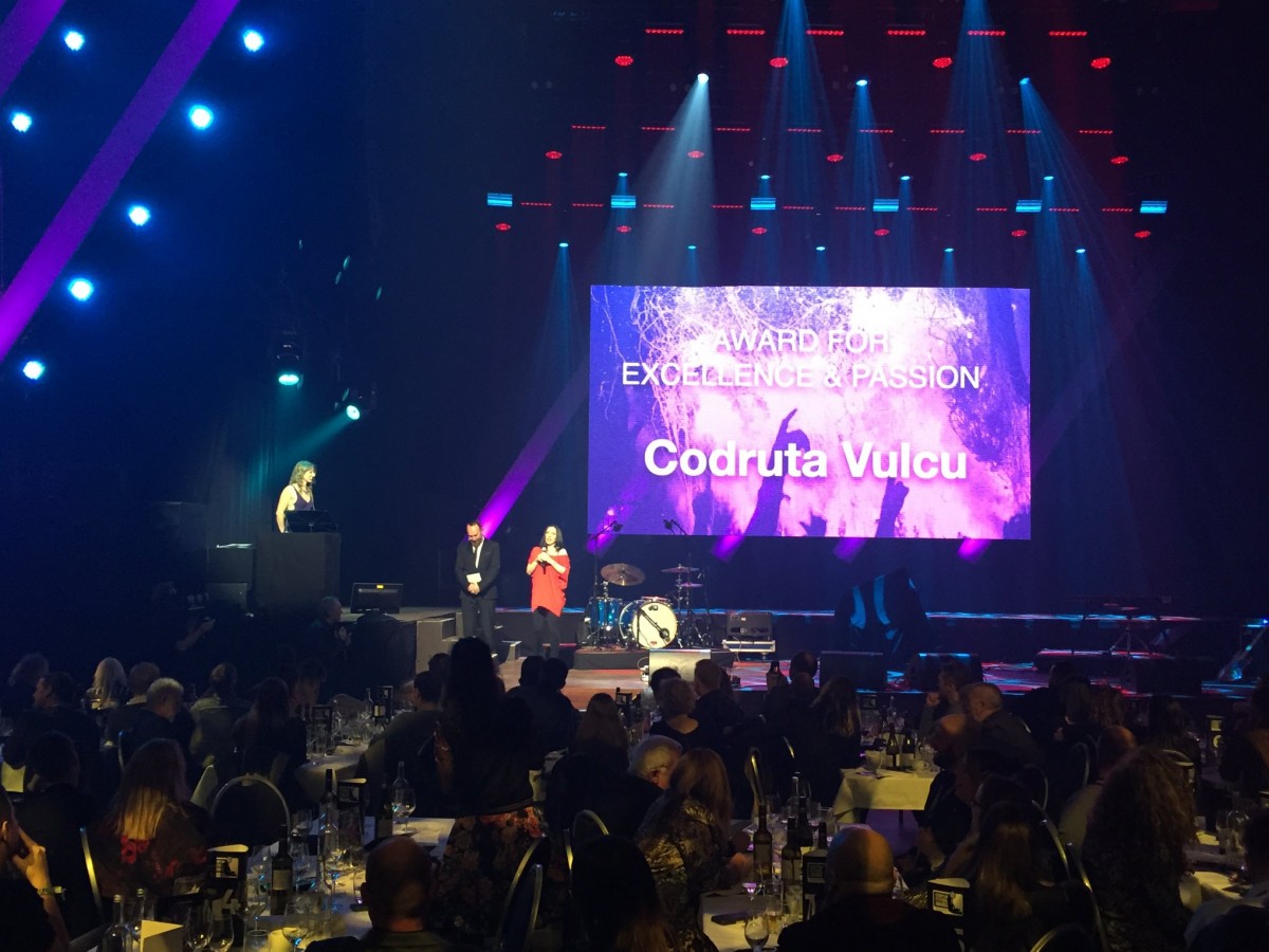 Codruța Vulcu, director ARTmania a câștigat „The Award for Excellence and Passion”, la  European Festival Awards