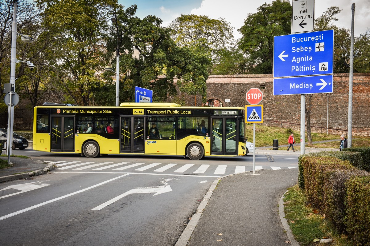 Modificarea programelor de circulaţie ale autobuzelor Tursib