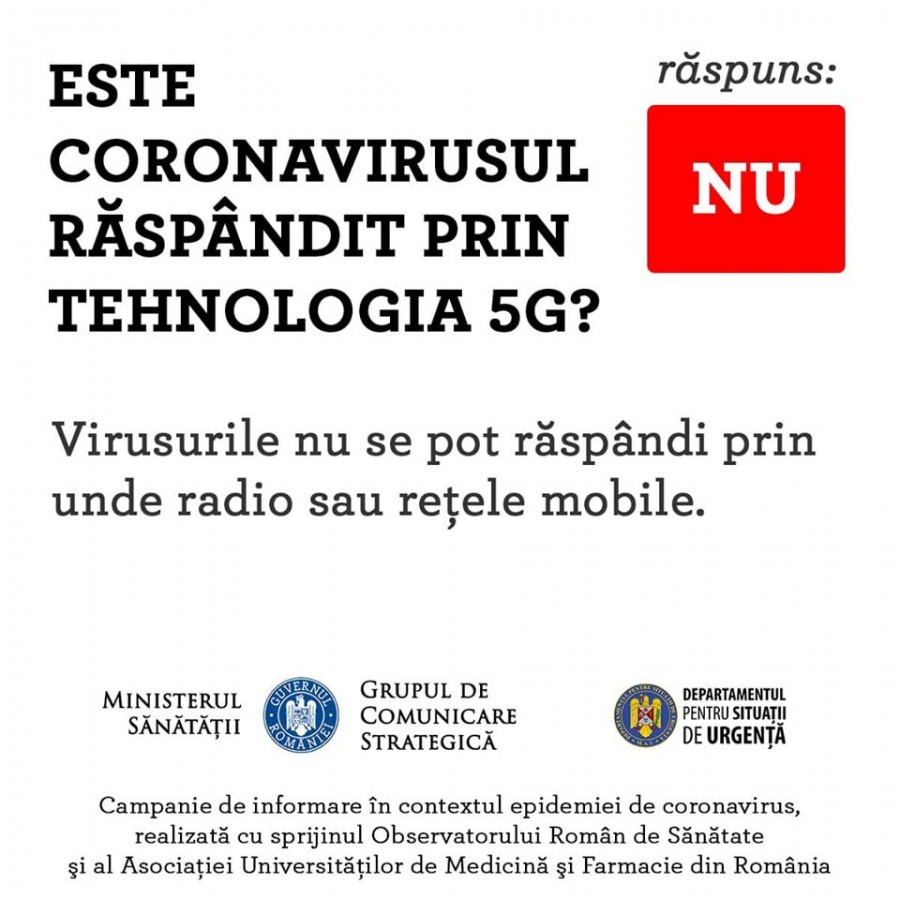Este coronavirusul răspândit prin tehnologia 5G? Răspunsul autorităților