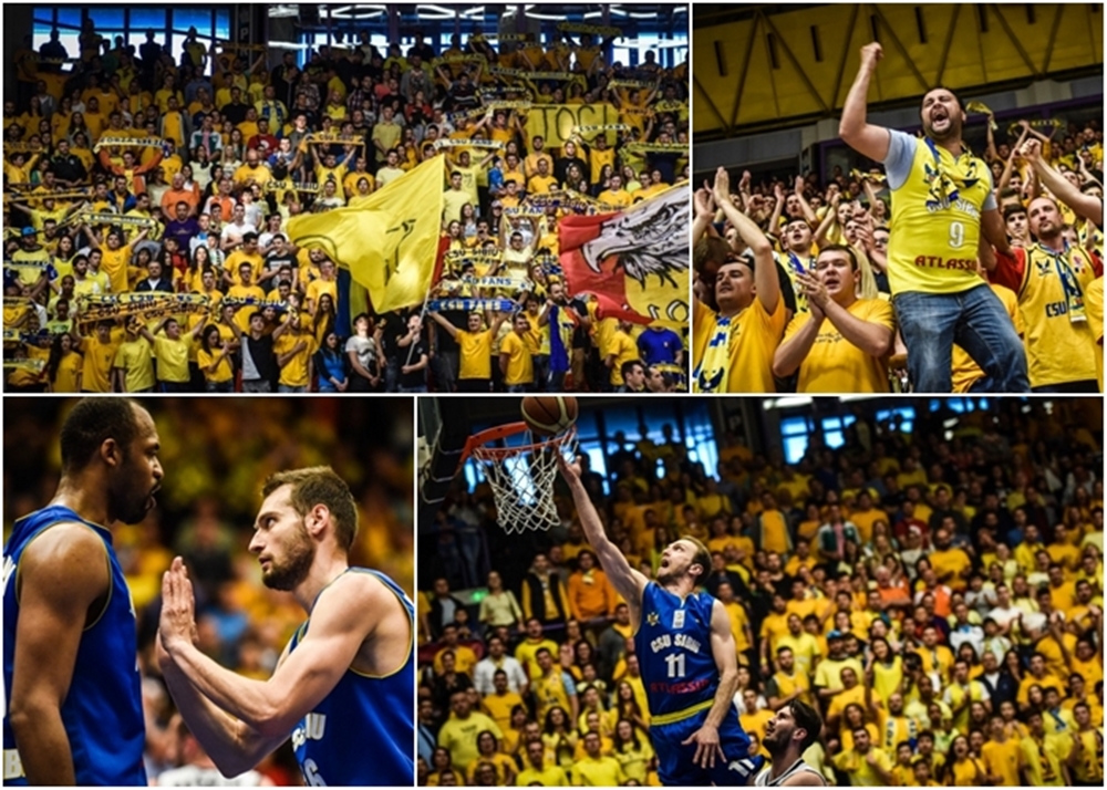 Spiritul lui CSU e viu: suporteri şi jucători. Cum s-a trăit finalul unui sezon care te învaţă să nu renunţi niciodată | FOTO