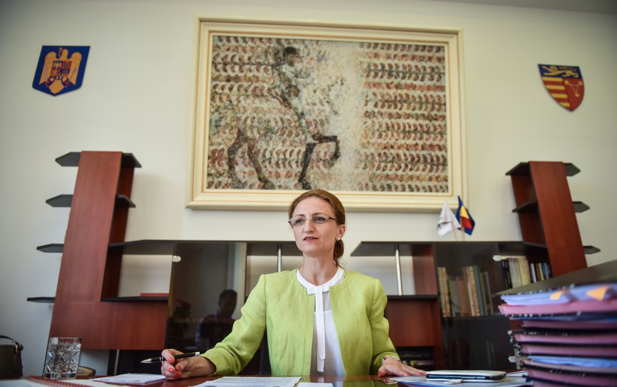 Daniela Cîmpean, președinta Consiliului Județean Sibiu: ”Nu am vizat niciodată această funcție”