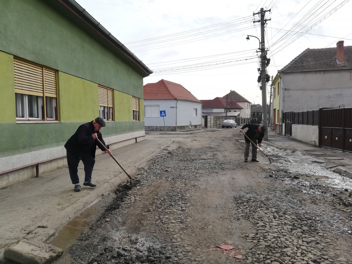 FOTO VIDEO Viața în Sibiu. „E o bătaie de joc. De când m-am născut nu am văzut așa ceva”