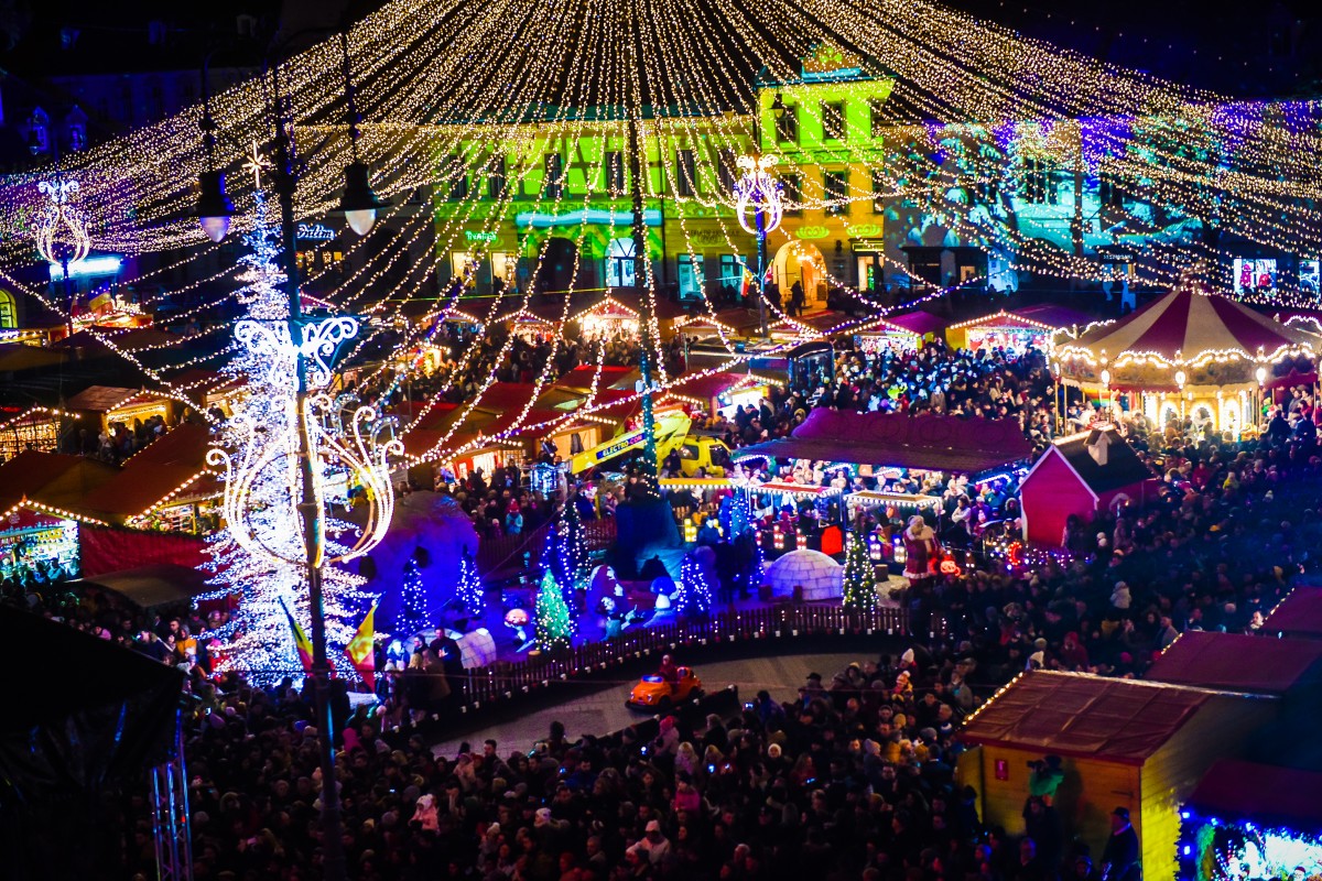 Primul top al târgurilor de Crăciun de anul acesta: cel din Sibiu e prima opțiune