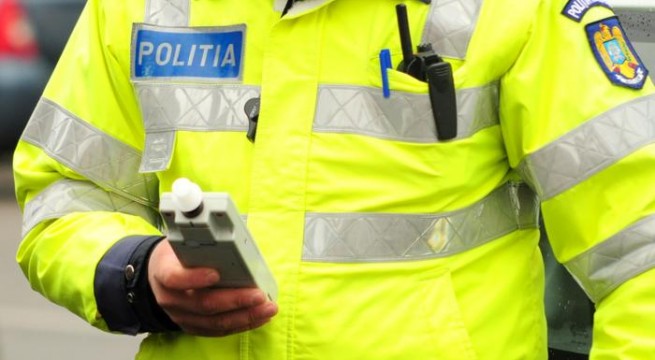 Șofer prins de polițiști la volan cu o alcoolemie de 1,14