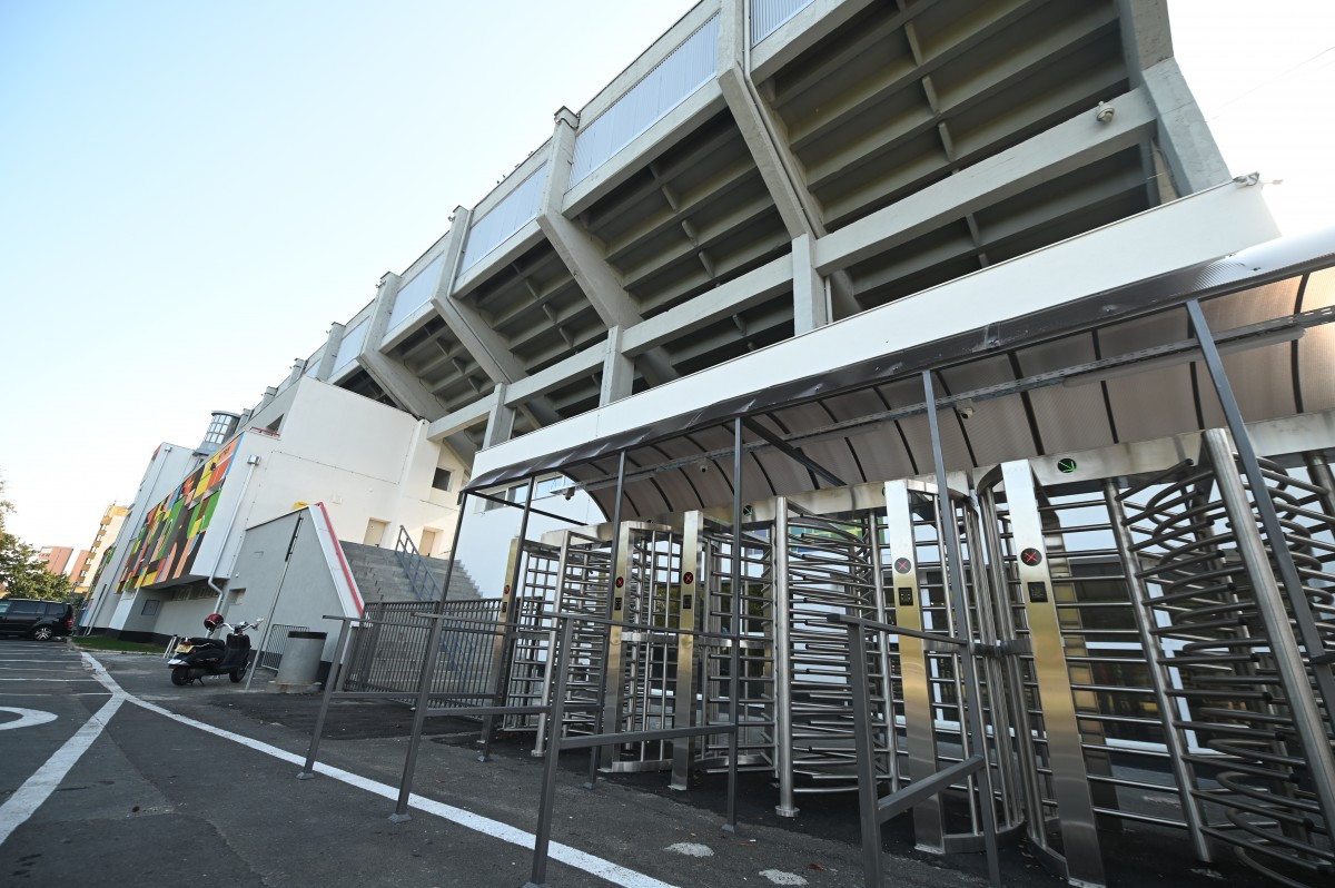 Noul sistem de turnicheți al Stadionului Municipal a fost finalizat