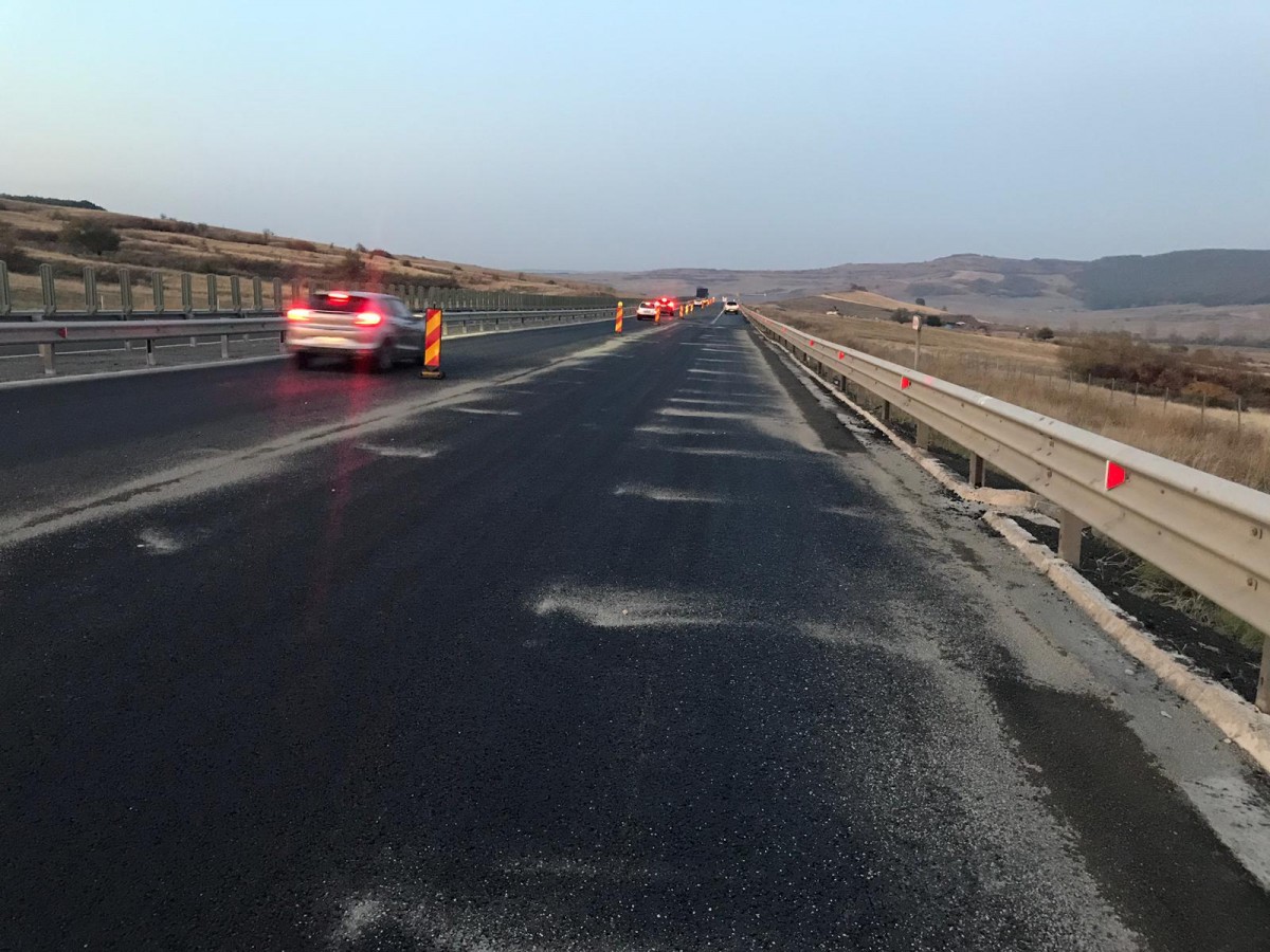 Nicio ofertă pentru remedierea denivelărilor de pe Autostrada A1 din zona Aciliu