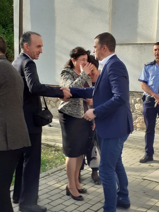 Bogdan Trif, ministrul Turismului și președinte al PSD Sibiu, la deschiderea anului școlar în comuna Poplaca