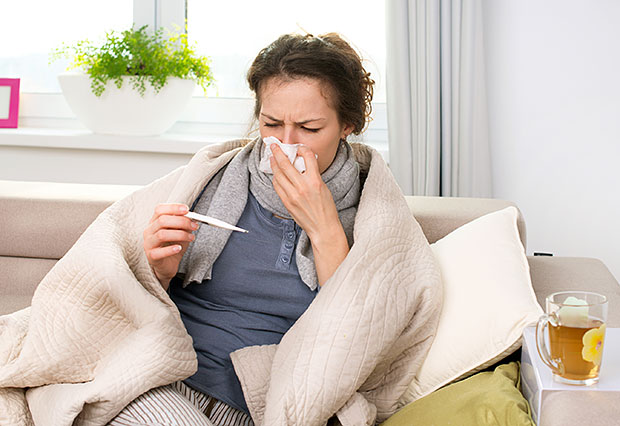 Peste 800 de viroze respiratorii și 256 de cazuri de pneumonie la început de an