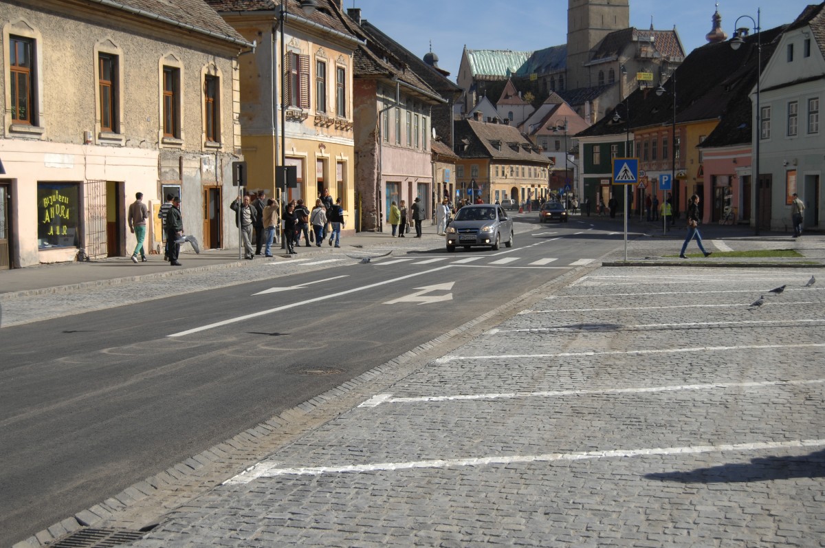 Centrul orașului: Primăria Sibiu extinde zonele de parcări cu plată