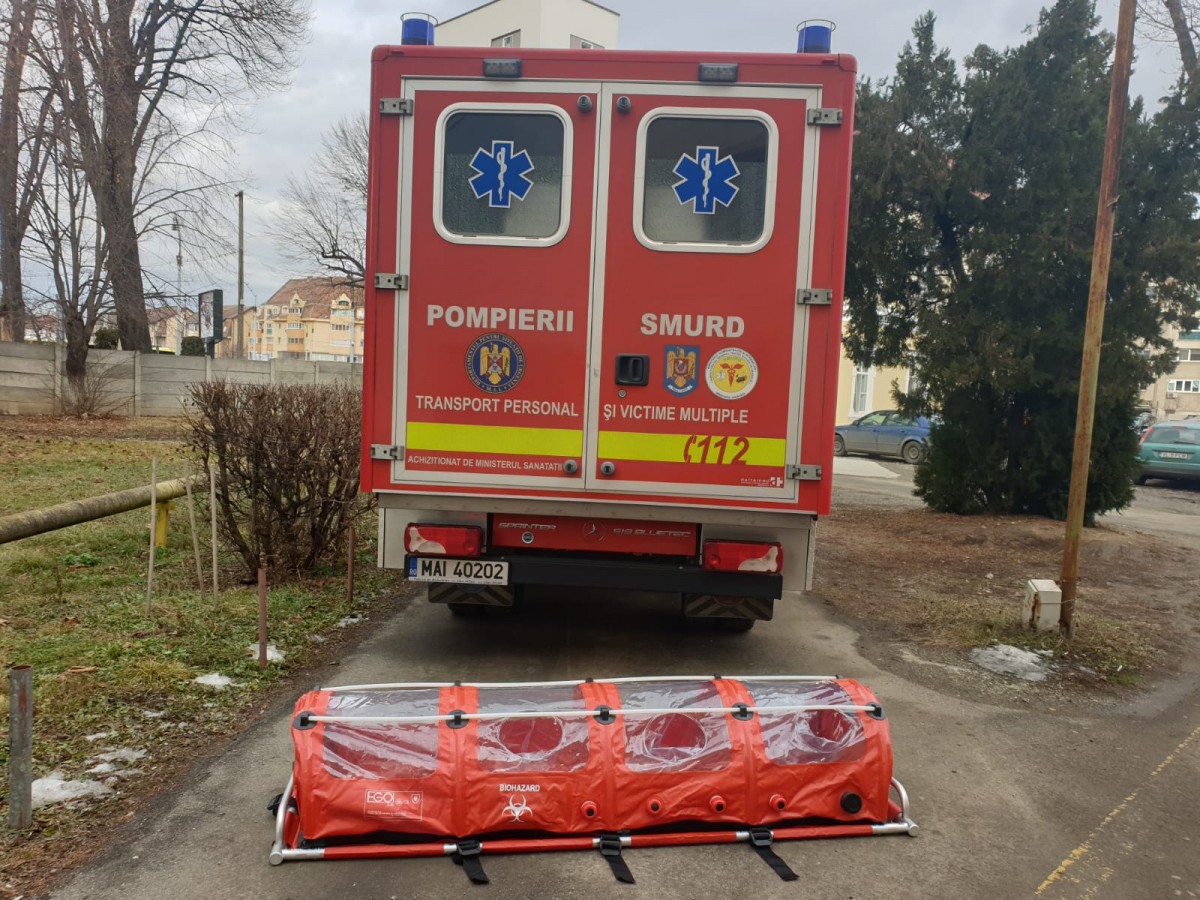 COVID-19 Spitalul Militar Sibiu: 12 pacienți testați pozitiv au fost transferați către Spitalul Județean