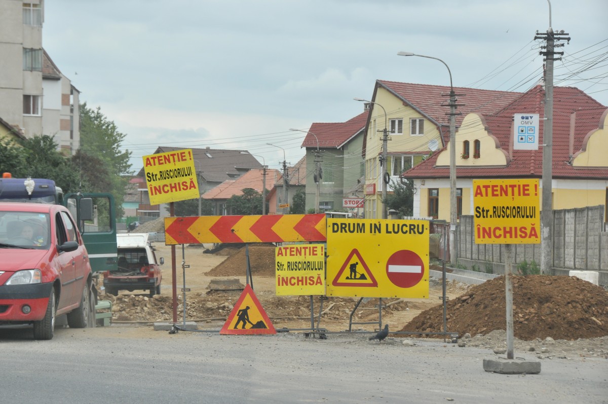 Primăria Sibiu a contractat modernizarea a încă șapte străzi de pământ
