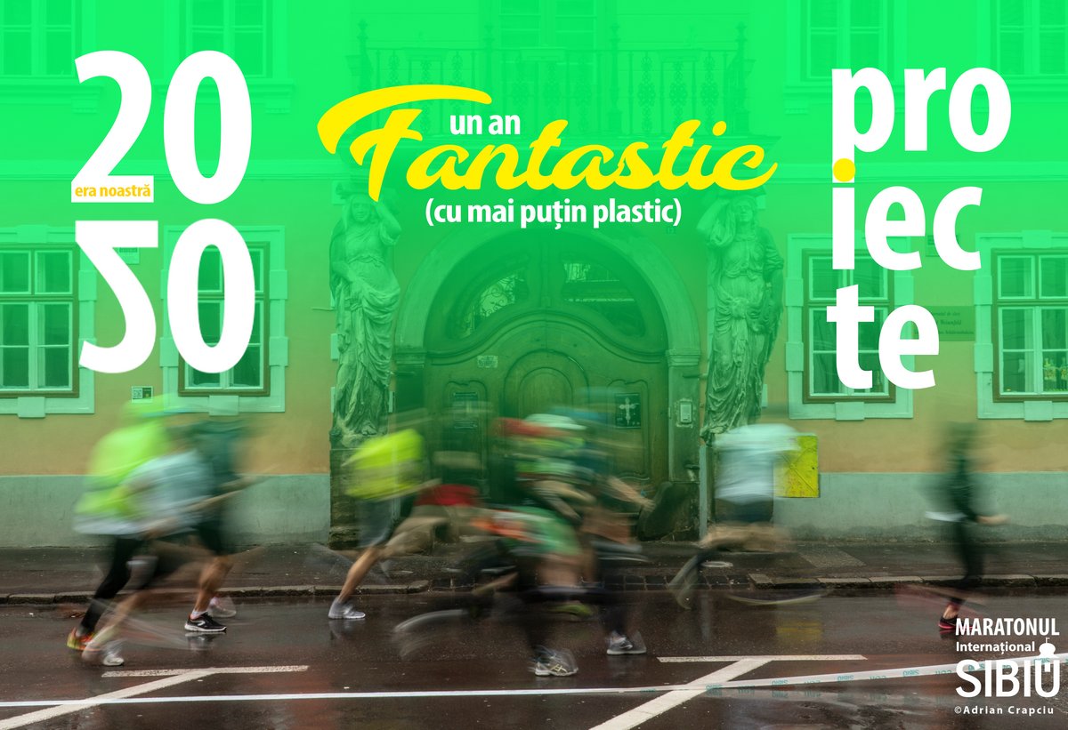 Maratonul Internațional Sibiu 2020. Proiectele axate pe  colectarea selectivă a deșeurilor și reducerea consumului primesc puncte în plus