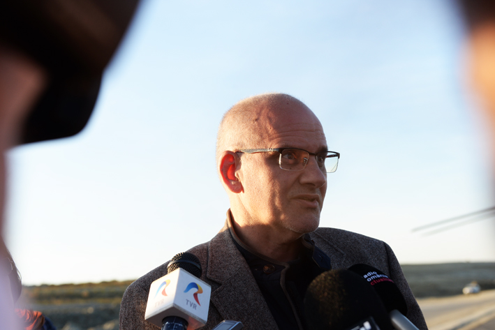 Actualizare. Autostrada închisă de la Săliște: din reclamant, Neaga a devenit urmărit penal. Sub cauțiune de 300.000 de lei