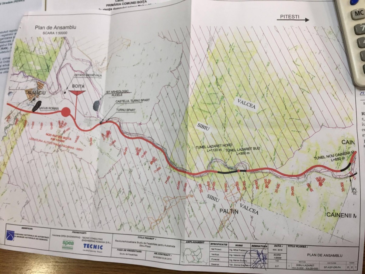 Nemulțumiri mari la autostrada Sibiu – Boița. Primar: „Nu știu la cine să mai apelez”