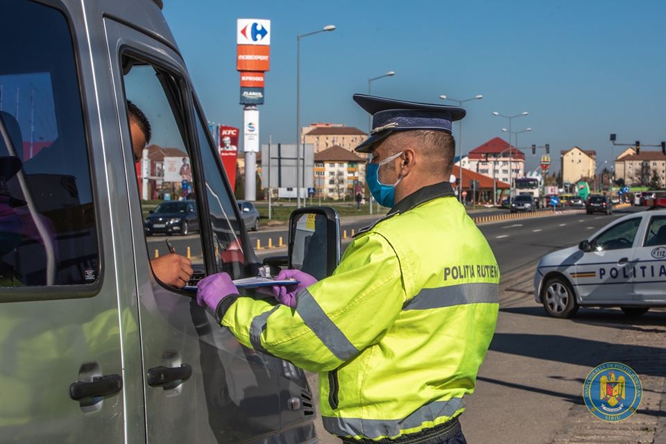 Poliția anunță că nu există normă de amenzi pentru încălcarea restricțiilor