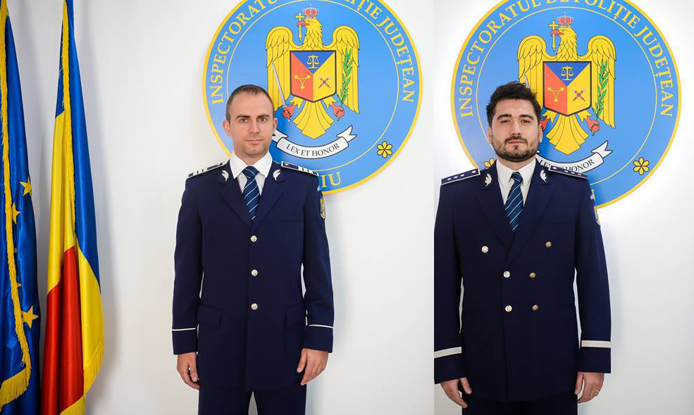 Cum e viața în Sibiu? Interviu cu polițiștii anului 2018