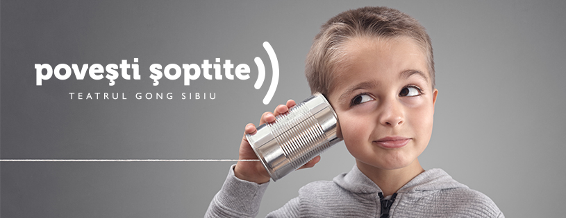 Meniul cu povești șoptite. Teatrul Gong livrează povești online