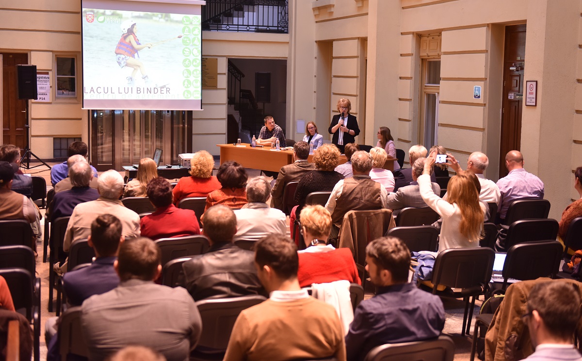 Primăria a prezentat viitorul Lacului lui Binder: 13 milioane de lei pentru un centru ce poate deveni de agrement din 2019 FOTO