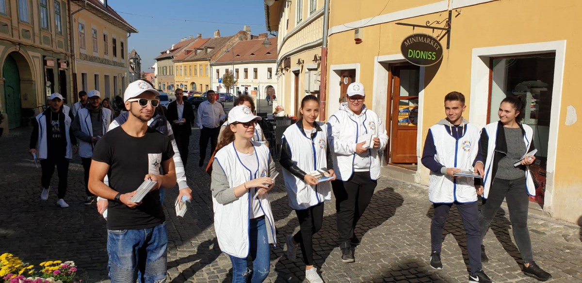 PRO România Sibiu, acțiune în rândul cetățenilor