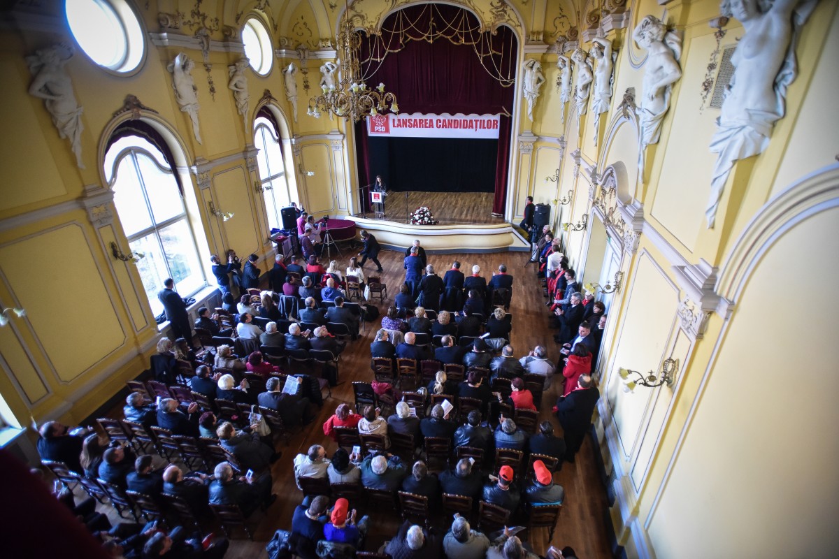 Lansarea candidaților PSD Sibiu. Personajul principal a lipsit
