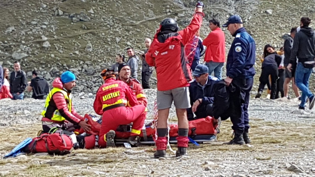 Turist în stare gravă în Făgăraș: este solicitat elicopterul SMURD