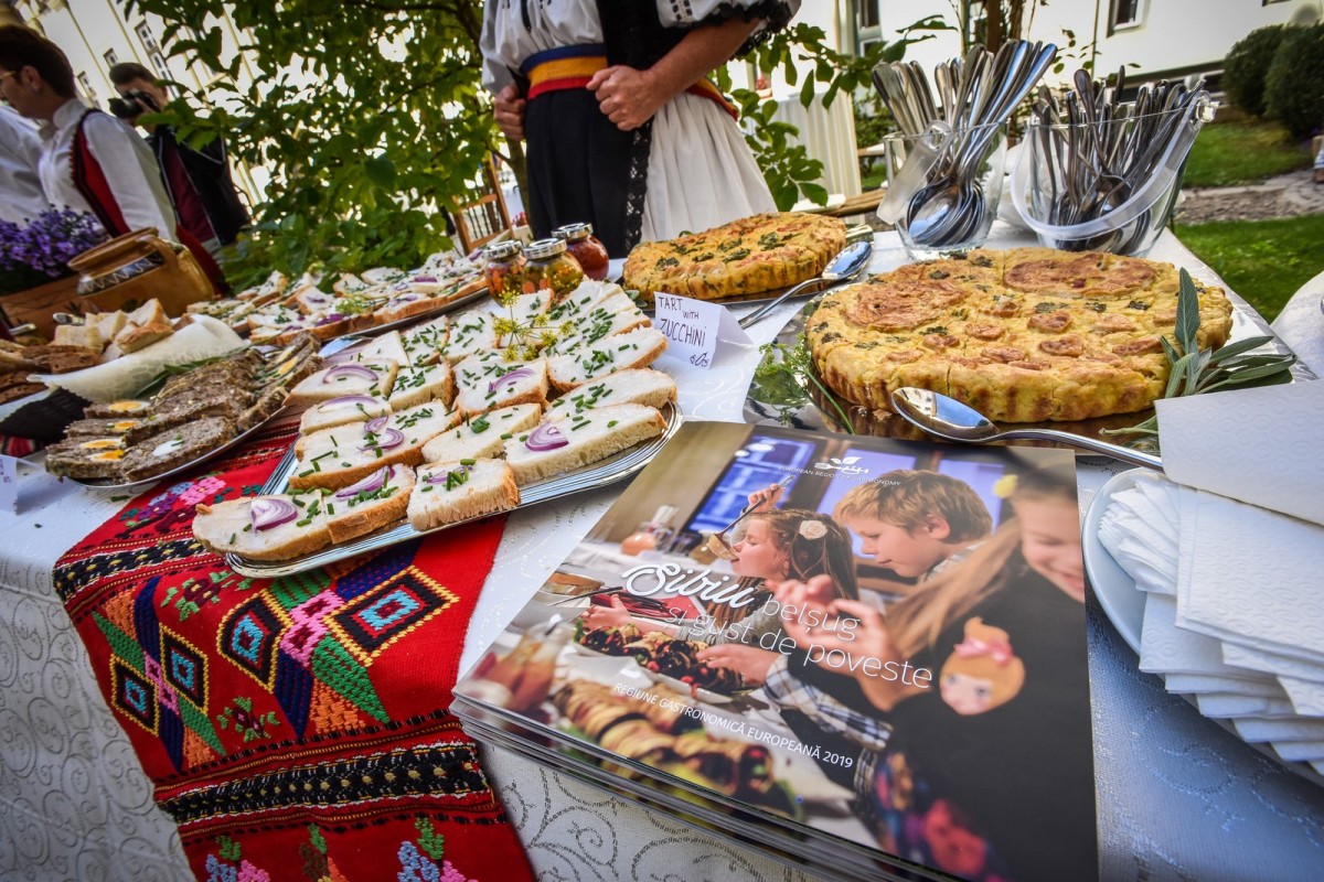 Sibiul va fi Regiune Gastronomică Europeană în 2019. Aproape nouă milioane de euro, bugetul estimat