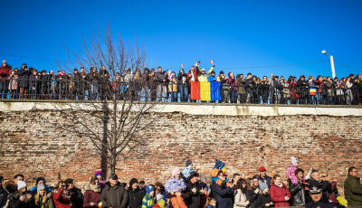 GALERIE FOTO Parada militară și Hora Unirii, la Sibiu