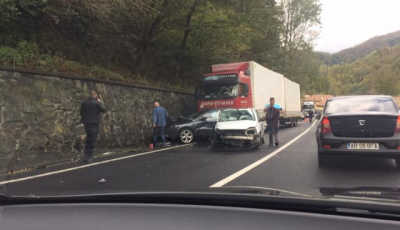 Maraton de accidente pe drumurile județului Sibiu, weekend-ul trecut