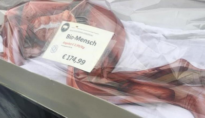 Cât costă carnea de om ”bio”? 2,99 de euro sau 174,99 de euro, la bucată