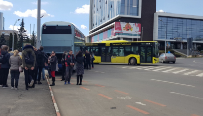 Trei femei de 80 de ani, rănite în timp ce se deplasau cu autobuzul în Sibiu