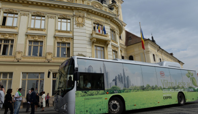 Viitorul electric al transportului (public) din Sibiu are două numere: 14 plus 11