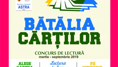 Biblioteca Județeană ASTRA Sibiu premiază finaliștii Concursului de lectură „Bătălia Cărților”