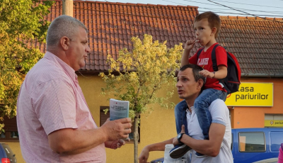 Întâlnire cu sibienii din Terezian. Caravana ”PlăteșteCâtArunci” se încheie vineri pe strada Lungă