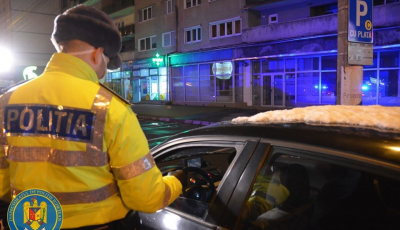 Unii sibieni ignoră pandemia. Polițiștii au amendat șoferi băuți sau fără permis, în weekend