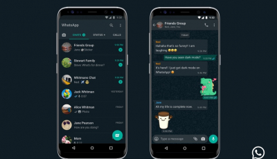 Aplicația WhatsApp va avea funcție Dark Mode