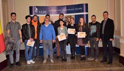 Dispozitivul care îți spune în ce recipient să arunci gunoiul, creat la Sibiu. Zece idei transformate în concepte la ULBS