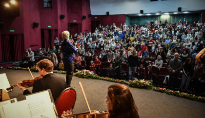 VIDEO Concert extraordinar la Sibiu: Copiii iubesc muzica clasică