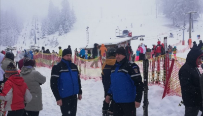 Jandarmii Montani din Păltiniș și Bâlea sunt prezenți pe pârtie pentru siguranța turiștilor