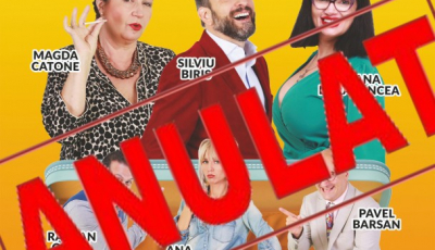 Spectacol anulat la CineGOLD din cauza restricțiilor impuse de COVID-19