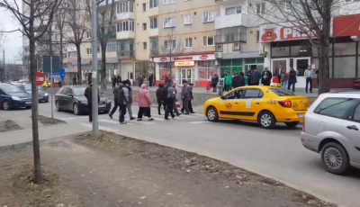 VIDEO Protest inedit al sibienilor din Cireșica: au blocat circulația pe Calea Cisnădiei