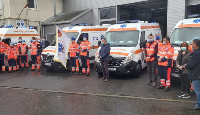 Ambulanța Sibiu: Moment de reculegere pentru al doilea ambulanțier decedat la Suceava