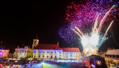 Revelion 2020 la Sibiu: concerte în Piața Mare sau show pe pârtie