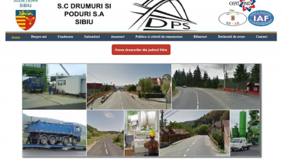 Drumuri și Poduri Sibiu, în luna februarie: peste 2.500 de tone de material pentru combaterea efectelor poleiului