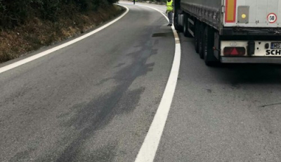 Trafic îngreunat pe Valea Oltului