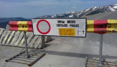 De mâine se închide Transalpina, între Rânca și Obârșia Lotrului
