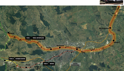 Clujul vrea tren metropolitan și metrou care să lege șapte localități: 30 de milioane de lei pentru primele studii