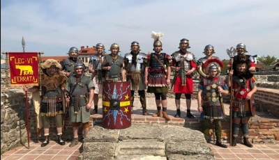 „Legionarii romani” de la Sibiu. Pasionați de istoria antică, vor s-o reconstituie într-un festival unic în județ